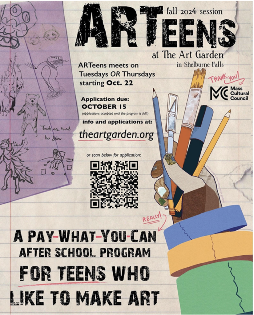 Art Teens flyer